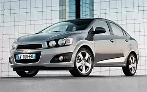 Chevrolet Aveo Sedan EU-spec car wallpapers 4K Ultra HD