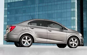 Chevrolet Aveo Sedan EU-spec car wallpapers 4K Ultra HD