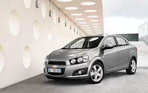 Chevrolet Aveo Sedan EU-spec car wallpapers 4K Ultra HD