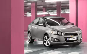 Chevrolet Aveo Sedan EU-spec car wallpapers 4K Ultra HD