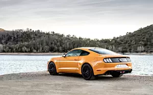 Ford Mustang GT Fastback (Orange Fury) EU-spec car wallpapers 4K Ultra HD