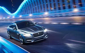 Jaguar XF R Sport car wallpapers 4K Ultra HD