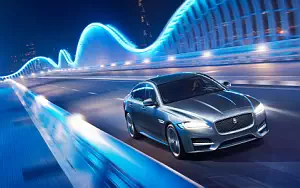 Jaguar XF R Sport car wallpapers 4K Ultra HD