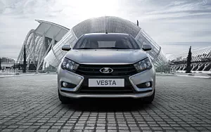 Lada Vesta car wallpapers 4K Ultra HD