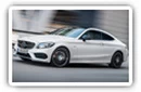 Mercedes-Benz C-class Coupe cars desktop wallpapers 4K Ultra HD