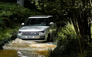 Off Road 4x4 car Range Rover Autobiography P400e LWB wallpapers 4K Ultra HD