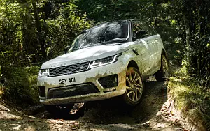 Off Road 4x4 car Range Rover Sport P400e Autobiography wallpapers 4K Ultra HD