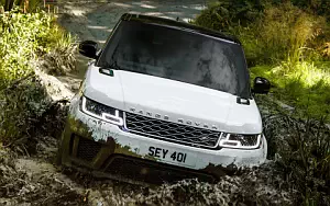 Off Road 4x4 car Range Rover Sport P400e Autobiography wallpapers 4K Ultra HD