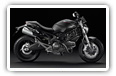 Ducati Monster 696 motorcycles desktop wallpapers 4K Ultra HD
